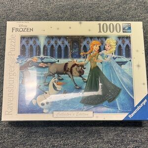 Ravensburger Frozen Puzzle with Blue, Green and White Artwork